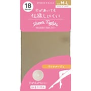 ストッキング 18Dノンラン PS クリアベージュ M-L TE610T140Z61