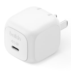 USB急速充電器 BoostCharge USB PD（パワーデリバリー）対応 45W USB-C×1 PD-PPS 折りたたみ式プラグ USB-Cケーブル（1m）付き WCA013QC1MWH-B6
