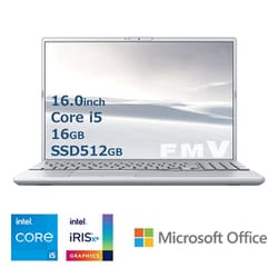 ヨドバシ.com - 富士通 FUJITSU ノートパソコン/FMV AHシリーズ/16.0型 WUXGA/Core i5 1235U/メモリ  16GB/SSD 512GB/スーパーマルチドライブ/Windows11 Home/Office Home and Business  2024/顔認証/ファインシルバー/ヨドバシカメラ限定モデル FMVA47J3SC 通販【全品無料 ...