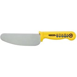 子ども用 包丁 ミニオン 安全設計 ギザギザ波刃 全長23cm 刃渡り12cm HK1