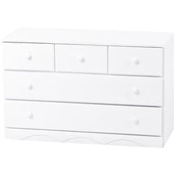 チェスト 幅87×奥行37（取っ手2cmを含む）×高さ55cm MCH-6891WH
