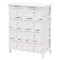 チェスト 幅60×奥行31×高さ76cm MCH-5505WH