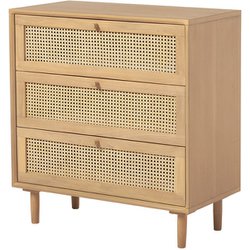 チェスト 幅80×奥行35×高さ80cm RCH-1241-NA