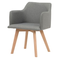 チェア 幅52×奥行54×高さ72×座面高42cm BC-8623GY