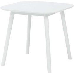 ダイニングテーブル 幅75×奥行75×高さ70cm BT-8627WH