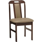 ダイニングチェアー 幅43×奥行50×高さ80×座面高43cm KC-7580DBR