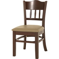 ダイニングチェアー 幅42×奥行51.5×高さ81×座面高43cm VC-7593DBR