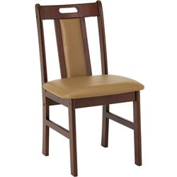 ダイニングチェア 幅43×奥行51×高さ80×座面高43cm VC-7480DBR