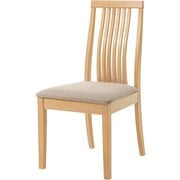 ダイニングチェア 幅44×奥行50.5×高さ86×座面高43cm MI-8635NA-BE