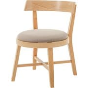 ダイニングチェア 幅52.5×奥行56×高さ71×座面高43cm MI-8636NA-BE