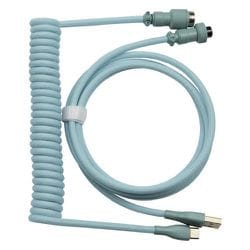 コイルケーブル USB TypeC-A （ライトグリーン） GRT053-LGR-ONE