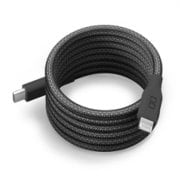 スパイラルケーブル USB-C to Lightning 60W 1m ライトブラック CIO-NLSC30000-CL1-LBK