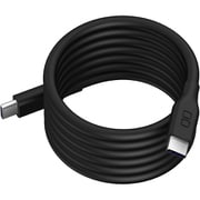 スパイラルシリコンケーブル USB-C to USB-C 1m PD240W出力対応 ブラック CIO-SLSC30000-CC1-BK