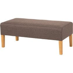 ダイニング4点セット テーブル：幅110×奥行70×高さ65cm/チェア（1P）：幅51×奥行64.5×高さ77×座面高42cm/ベンチ：幅105×奥行47×高さ42×座面高42cm SH-861416NA-BR-4S