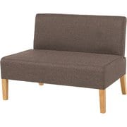 ダイニング3点セット テーブル:幅110×奥行70×高さ65cm/ソファ(2P):幅105×奥行64.5×高さ77×座面高42cm SH-8615NA-BR-3S