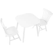 BT-8627-42-WH-3S [ダイニング3点セット テーブル：幅75×奥行75×高さ70cm/チェア：幅50×奥行55×高さ85×座面高42cm]