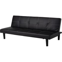 ソファーベッド 幅178×奥行86～91×高さ68～32×座面高32cm ロマンP-BKW