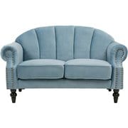 ソファ 幅123×奥行73×高さ73×座面高42cm ルコ2P-LBL