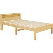 セミダブルベッド 幅120.5×奥行211.5×高さ76.5×床面高31/36/41cm MB-5406SD-NA