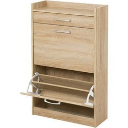シューズラック 幅62×奥行24×高さ99cm RSR-1704NA