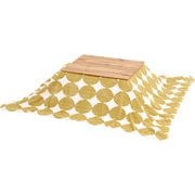 こたつ+うす掛け布団 2点セット こたつ:幅75×奥行60×高さ36.5cm/掛ふとん:195×180cm カルテス7560+スノウ7560SGR