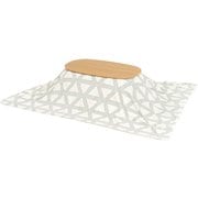 こたつ+うす掛け布団 2点セット こたつ:幅90×奥行50×高さ35.5cm/掛ふとん:210×170cm カルミナ950NA+スノウ950TGY