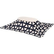 こたつ+うす掛け布団 2点セット こたつ:幅90×奥行50×高さ35.5cm/掛ふとん:210×170cm カルミナ950WS+スノウ950TNV