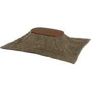 こたつ+うす掛け布団 2点セット こたつ:幅90×奥行50×高さ35.5cm/掛ふとん:210×170cm カルミナ950WN+ビケ950KK