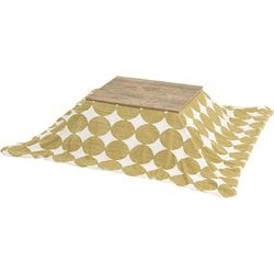 こたつ+うす掛け布団 2点セット こたつ：幅75×奥行60×高さ37/42cm/掛ふとん：195×180cm アルテナ7560ANA+スノウ7560SGR