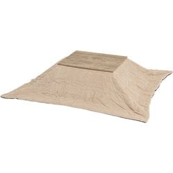 こたつ+うす掛け布団 2点セット こたつ：幅75×奥行60×高さ37/42cm/掛ふとん：195×180cm アルテナ7560ANA+ビケ7560BE