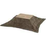 こたつ+うす掛け布団 2点セット こたつ:幅75×奥行60×高さ37/42cm/掛ふとん:195×180cm アルテナ7560ANA+ビケ7560KK
