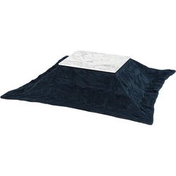 こたつ+うす掛け布団 2点セット こたつ：幅75×奥行60×高さ40cm/掛ふとん：195×180cm アルラ7560MWH+ビケ7560NV