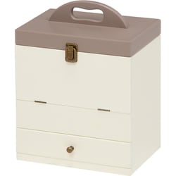 コスメボックス 幅27×奥行18×高さ35cm MUD-6740CG