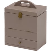 コスメボックス 幅27×奥行18×高さ35cm MUD-6740GY