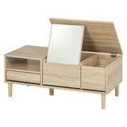 コスメテーブル 幅95×奥行45×高さ38cm RD-1126NA