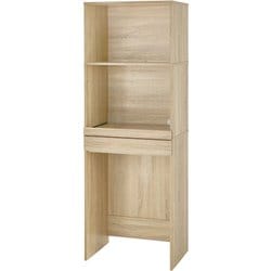 キッチンラック 幅58×奥行41.5×高さ172cm RCC-1630NA-AS