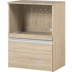キッチンカウンター（収納庫タイプ） 幅60×奥行40×高さ82cm VKC-7141NA