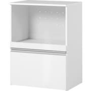 キッチンカウンター(収納庫タイプ) 幅60×奥行40×高さ82cm VKC-7141WH