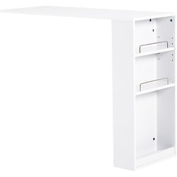 カウンター専用オプションテーブル 幅104×奥行40×高さ84cm VOC-7152WH