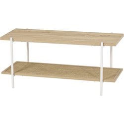 オープンラック 幅100×奥行39×高さ45cm KR-3122NW
