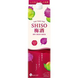 TAN TAKA TAN SHISO梅酒 パック 12度 1800ml [梅酒]