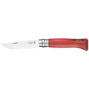 41816 [フォールディングナイフ OPINEL ラミネーテッドバーチNo.8レッド]