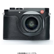 ライカ Q3用 本革カメラハーフケース ブラック 202410LQ3BK