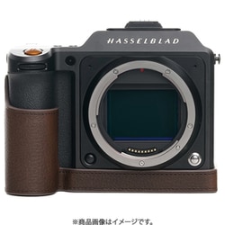 ハッセルブラッド X2D 100C用 本革カメラハーフケース ダークブラウン 202410HX2D100CCO