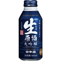 生原酒ボトル缶 大吟醸 18度 360ml [日本酒]