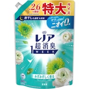 レノア 超消臭1WEEK 柔軟剤 フレッシュグリーン 詰め替え 特大 840ml [柔軟剤]