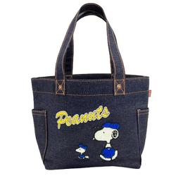 205568-24 PEANUTS×EDWIN ミニトート ベースボール