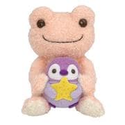 206558-25 かえるのピクルス ぬいぐるみ S ペア 海のおともだち ピンク
