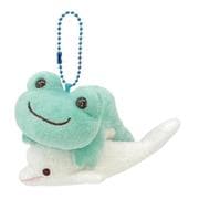 206565-25 かえるのピクルス ボールチェーンマスコット ペア 海のおともだち グリーン