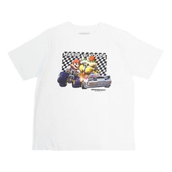 22863237 マリオカート マリオ VS クッパ Tシャツ WHITE XLサイズ